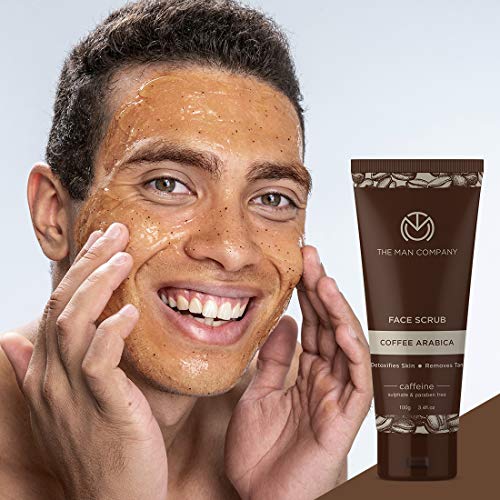 The Man Company Arabica Coffee Scrub for face, Face Exfoliating Scrub (3.4 oz...