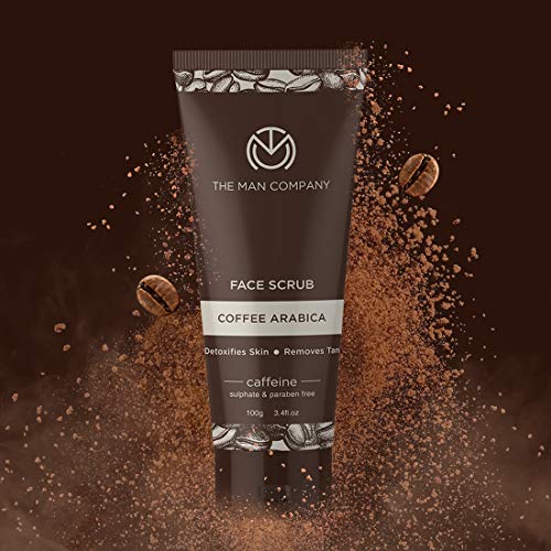The Man Company Arabica Coffee Scrub for face, Face Exfoliating Scrub (3.4 oz...