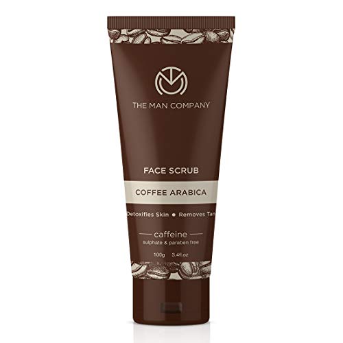 The Man Company Arabica Coffee Scrub for face, Face Exfoliating Scrub (3.4 oz...