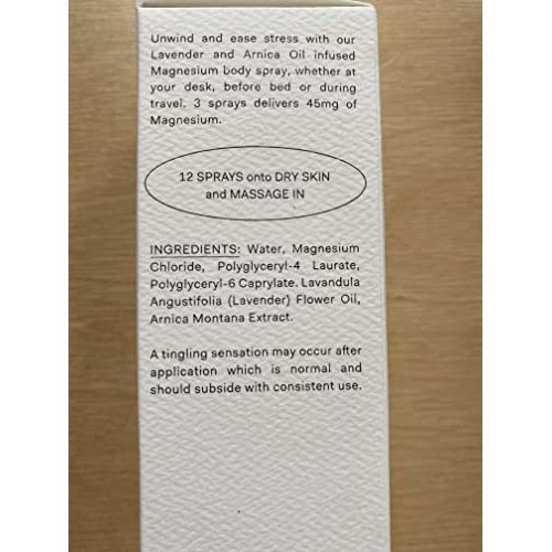 The Nue Co. - Magnesium Ease - Skin Spray for Muscle Pain & Tension Relief wi...