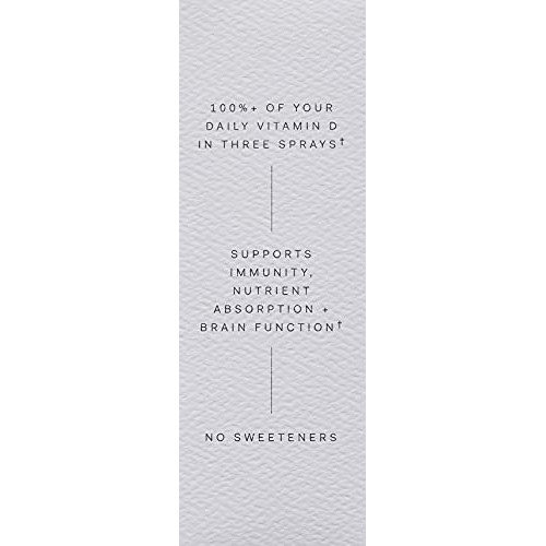 The Nue Co. - VITAMIN D - Oral Vitamin D Supplement Spray - Immunity & Joints...