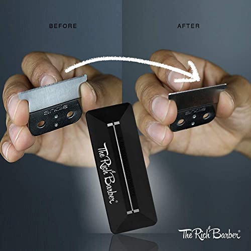 The Rich Barber® 1 Minute Blade Modifier | Trimmer Blade Sharpening Tool For ...