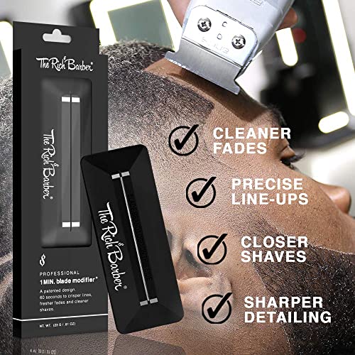 The Rich Barber® 1 Minute Blade Modifier | Trimmer Blade Sharpening Tool For ...