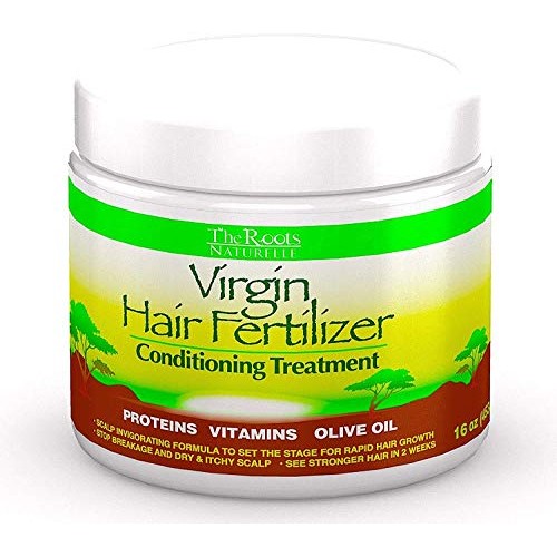 The Roots Naturelle Virgin Hair Fertilizer Conditioning Treatment. Helps Stre...