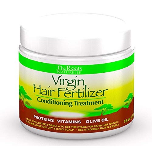 The Roots Naturelle Virgin Hair Fertilizer Conditioning Treatment. Helps Stre...