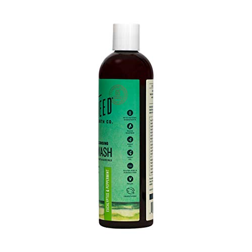 The Seaweed Bath Co. Hydrating Body Wash, Eucalyptus & Peppermint, Nutrient-R...