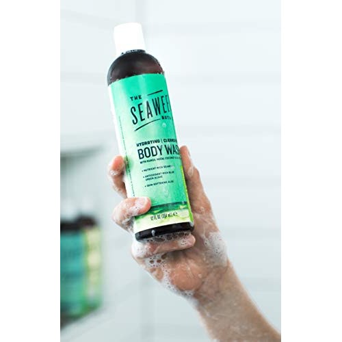 The Seaweed Bath Co. Hydrating Body Wash, Eucalyptus & Peppermint, Nutrient-R...