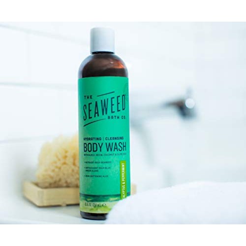 The Seaweed Bath Co. Hydrating Body Wash, Eucalyptus & Peppermint, Nutrient-R...