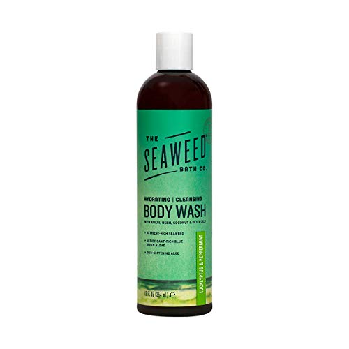 The Seaweed Bath Co. Hydrating Body Wash, Eucalyptus & Peppermint, Nutrient-R...
