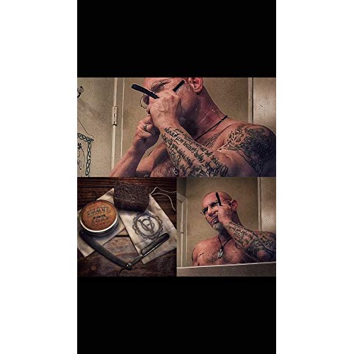 All Natural Tea Tree Shave Soap - African Black (4oz)