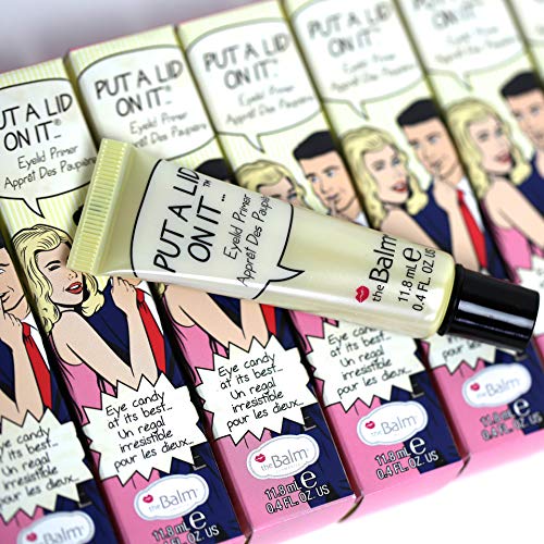 theBalm Put A Lid On It Eyelid Primer, Quick-Drying, Skin-Smoothing, 0.4 fl. oz.