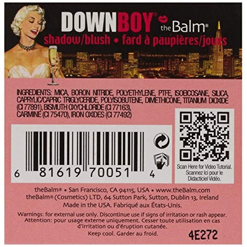 theBalm Shadow/Blush, DownBoy