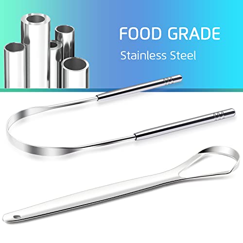 New Tongue Scraper, 5PCS Tongue Cleaner, Medical Grade Tongue Scrapers,Great ...