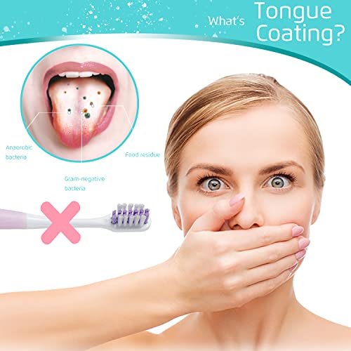 New Tongue Scraper, 5PCS Tongue Cleaner, Medical Grade Tongue Scrapers,Great ...
