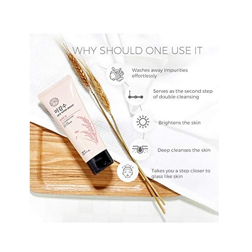 THEFACESHOP Rice Water Bright Foam Cleanser 150ml