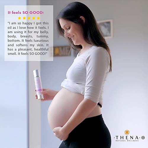 Organic Belly Oil For Pregnancy Helps Prevent Stretch Marks Dry Skin, Best Na...