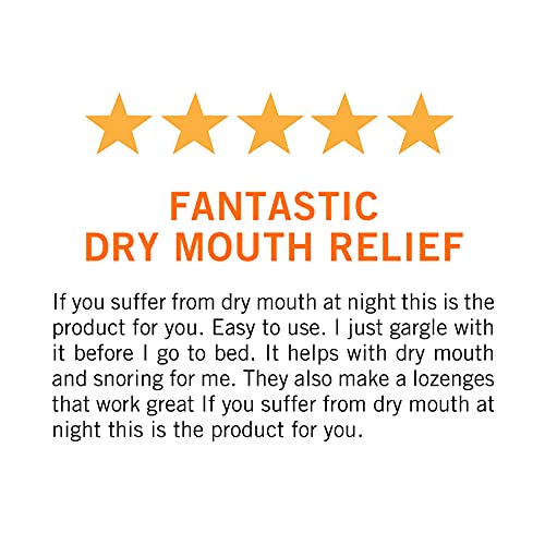 TheraBreath Dry Mouth Dentist Recommended Oral Rinse, Tingling Mint, 16 Ounce...