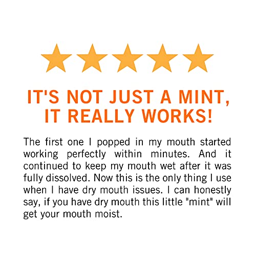 TheraBreath Dry Mouth Lozenges with Zinc, 100 Lozenges, Mandarin Mint, 100 Co...