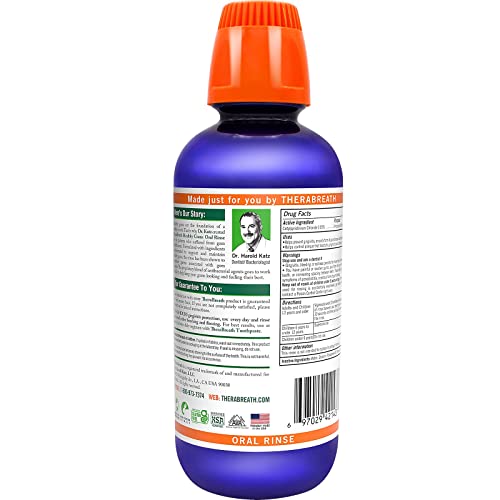 TheraBreath Healthy Gums Periodontist Formulated 24-Hour Oral Rinse with CPC,...