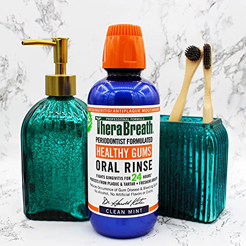 TheraBreath Healthy Gums Periodontist Formulated 24-Hour Oral Rinse with CPC,...