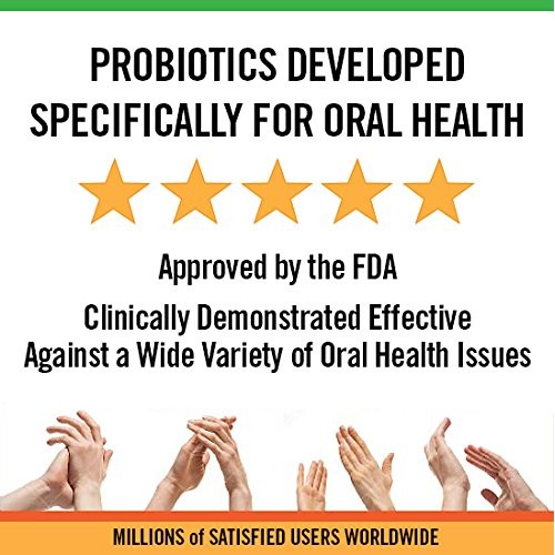 TheraBreath Oral Health Probiotic Supplement, Citrus Flavor, 8 Chewable Lozenges