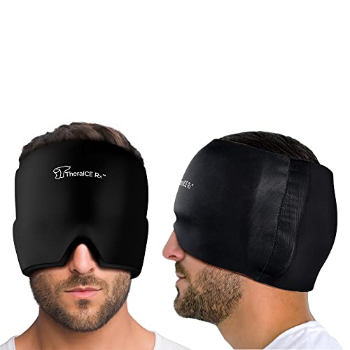 TheraICE Rx Form Fitting Gel Ice Headache / Migraine Relief Hat, Cold Therapy...
