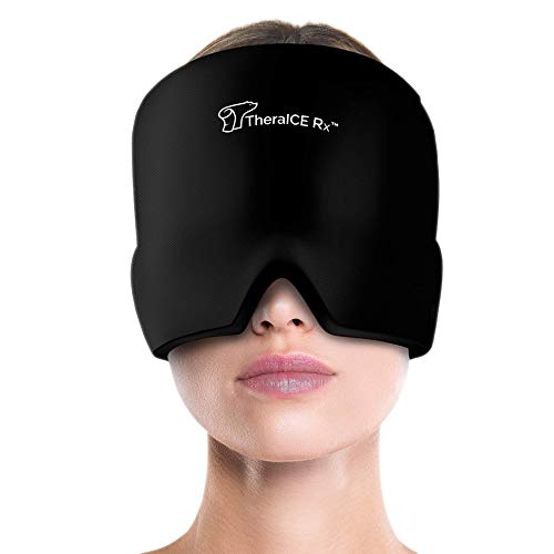 TheraICE Rx Form Fitting Gel Ice Headache / Migraine Relief Hat, Cold Therapy...