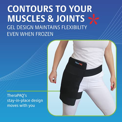 TheraPAQ Ice Pack for Injury - 14"x11" Hot & Cold Ice Packs for Injuries Reus...