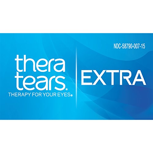 TheraTears Extra Dry Eye Therapy Lubricant Eye Drops for Dry Eyes, 0.5 fl oz