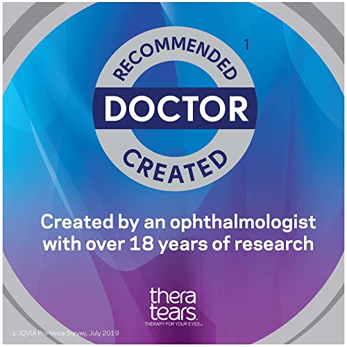 TheraTears Extra Dry Eye Therapy Lubricant Eye Drops for Dry Eyes, 0.5 fl oz
