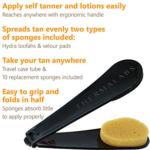 Back Applicator Deluxe: Apply Lotion or Medicine by Yourself on Unreachable P...