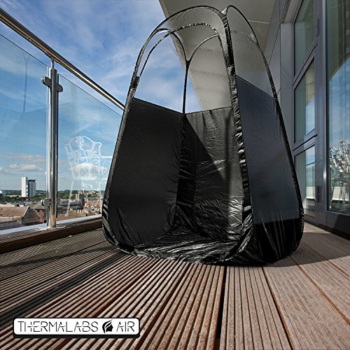 Spray Tan Tent (Black) The Best, Bigger Than Others, Folds Easily in 30 Secon...