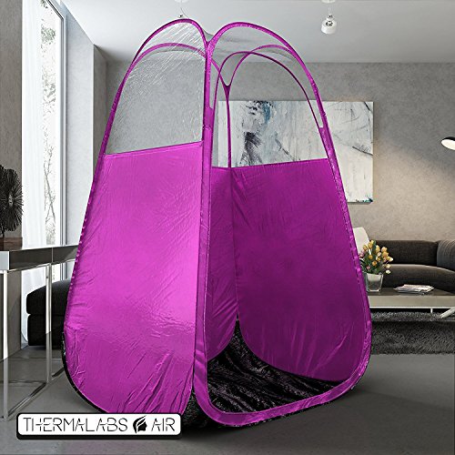 Spray Tan Tent (Black) The Best, Bigger Than Others, Folds Easily in 30 Secon...