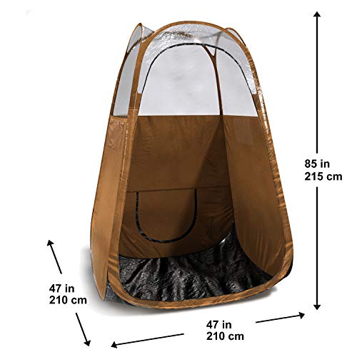 Spray Tan Tent (Bronze) The Best, Bigger Than Others, Folds Easily in 30 Seco...
