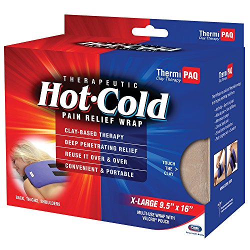ThermiPaq Reusable Ice Pack and Hot Cold Pack For Injuries - Shoulder, Elbow,...