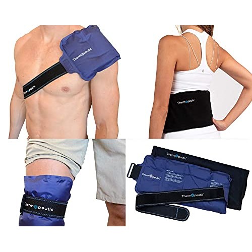 Thermopeutic Reusable Ice Pack for Injuries Unisex (15” X 7”) - Extra Long La...