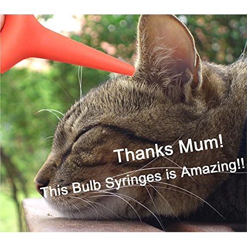 2 Pack Ear Bulb Syringe 30ml/1oz Soft Rubber Hand Ear Washing Squeeze Bulb fo...