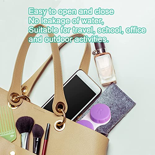 Contact Lens Cases 12 Piece Contact Lens Soak Storage Container Box, for Prot...