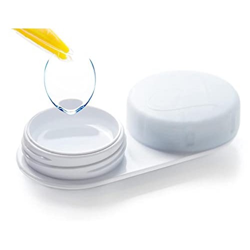 Contact Lens Cases 12 Piece Contact Lens Soak Storage Container Box, for Prot...