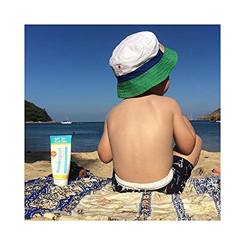 Thinksport Kids SPF 50+ Mineral Sunscreen – Safe, Natural Sunblock for Childr...