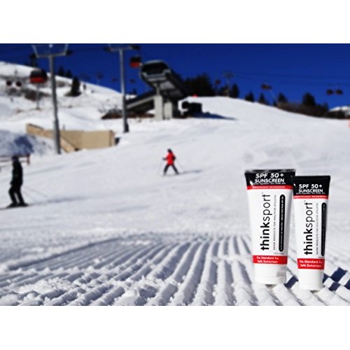 Thinksport SPF 50+ Mineral Sunscreen – Safe, Natural Sunblock for Sports & Ac...