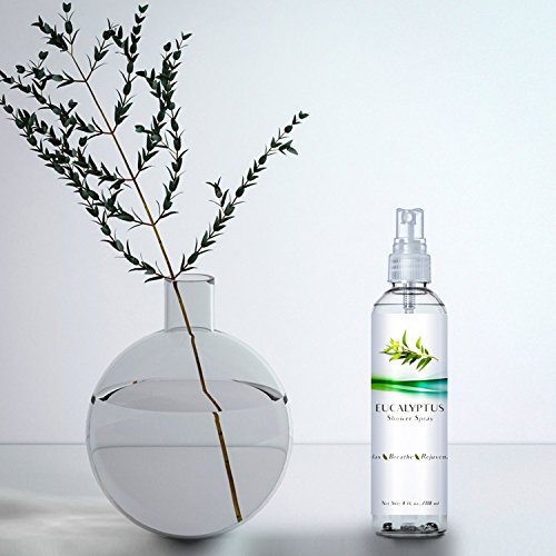 Eucalyptus Oil Shower Spray, Premium Essential Oil Mist, Best for Steam in Sh...