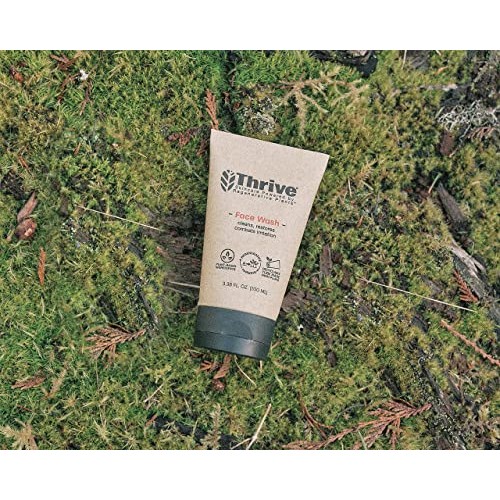 THRIVE Natural Deep Clean Skincare Kit for Men & Women (3 Piece) – Gift Set w...