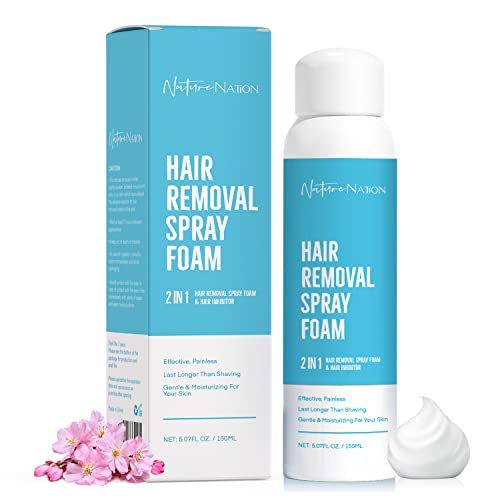 2 in 1 Hair Removal Foam-Thrudove Hair Removal Foam and Hair Inhibitor, Newes...