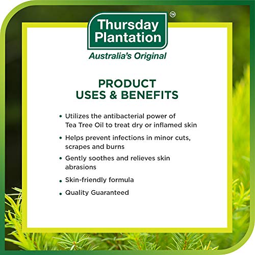 Thursday Plantation Tea Tree Antiseptic and Antibacterial Cream, 3.5 Ounces