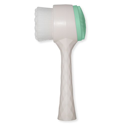 2 in 1 Face Brush for Cleansing and Exfoliating - Facial Cleaning Brush with ...