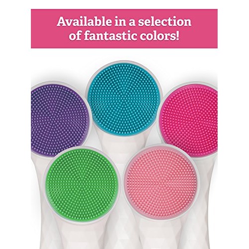 2 in 1 Face Brush for Cleansing and Exfoliating - Facial Cleaning Brush with ...