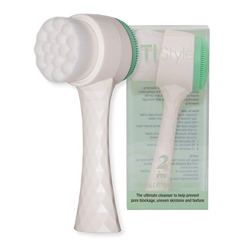 2 in 1 Face Brush for Cleansing and Exfoliating - Facial Cleaning Brush with ...
