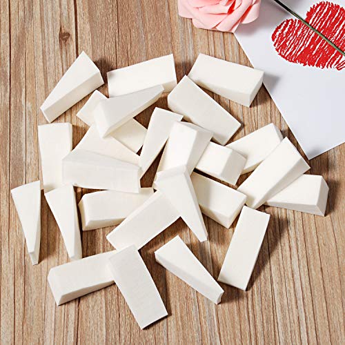 25pcs Cosmetic Puff Powder Puff Beauty Women's Makeup Wedge Foundation Sponge...