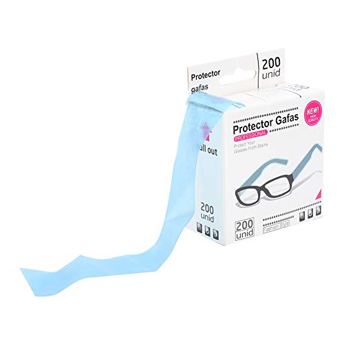 200PCS Disposable Eye Glasses Leg Sleeves Cover Hairdressing Hair Coloring Pr...